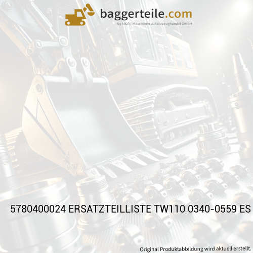 5780400024 ERSATZTEILLISTE TW110 0340-0559 ES