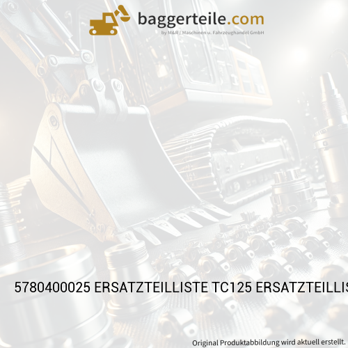 5780400025 ERSATZTEILLISTE TC125 ERSATZTEILLISTEEKTRO TC01250