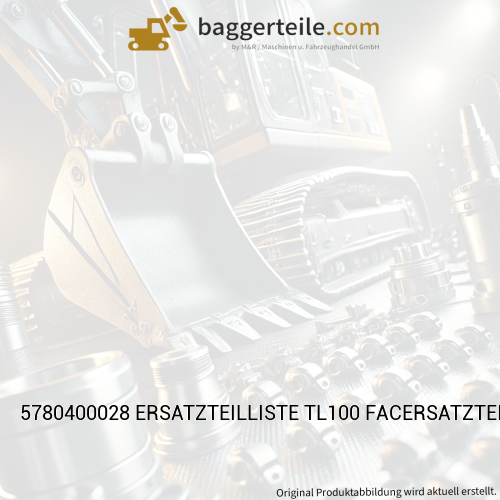 5780400028 ERSATZTEILLISTE TL100 FACERSATZTEILLISTEIFT AB TL1