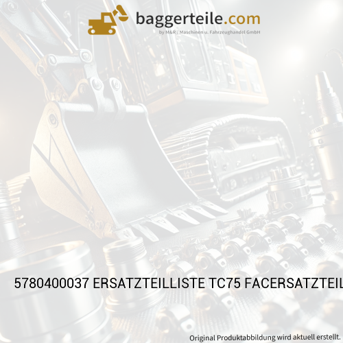 5780400037 ERSATZTEILLISTE TC75 FACERSATZTEILLISTEIFT AB TC07