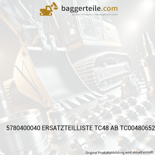 5780400040 ERSATZTEILLISTE TC48 AB TC00480652
