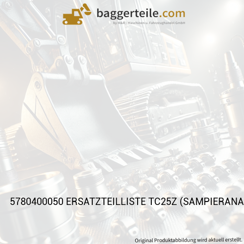 5780400050 ERSATZTEILLISTE TC25Z (SAMPIERANA) AB TC25Z00132