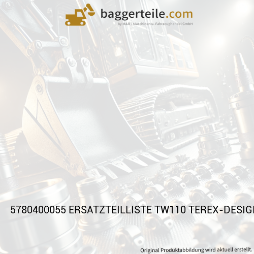 5780400055 ERSATZTEILLISTE TW110 TEREX-DESIGN TW1107 / 0100