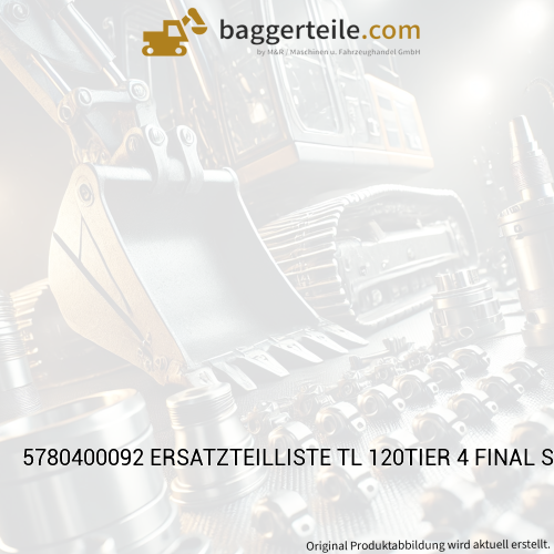 5780400092 ERSATZTEILLISTE TL 120TIER 4 FINAL SCHAEFF-DESIGN
