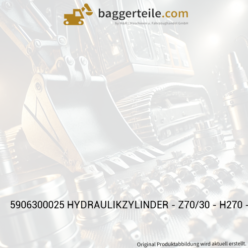 5906300025 HYDRAULIKZYLINDER - Z70/30 - H270 - E560