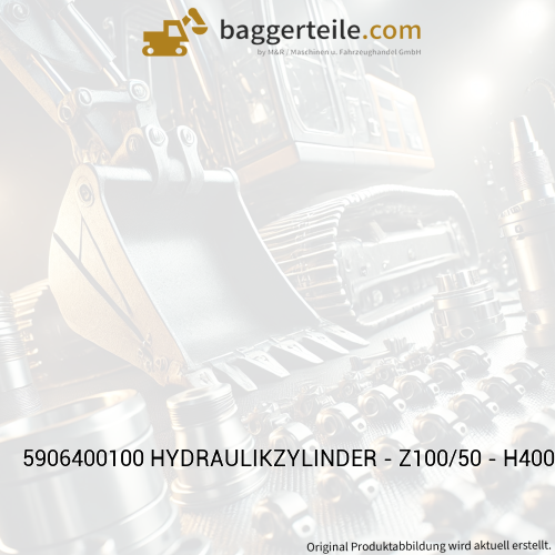 5906400100 HYDRAULIKZYLINDER - Z100/50 - H400 - E1535