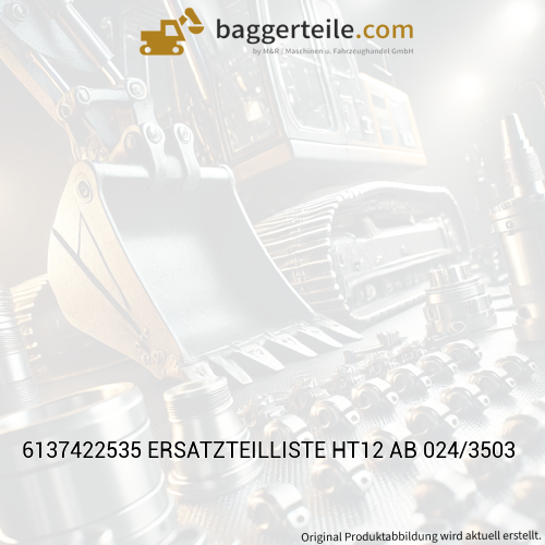 6137422535 ERSATZTEILLISTE HT12 AB 024/3503