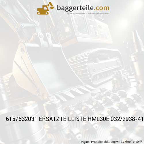 6157632031 ERSATZTEILLISTE HML30E 032/2938-4153