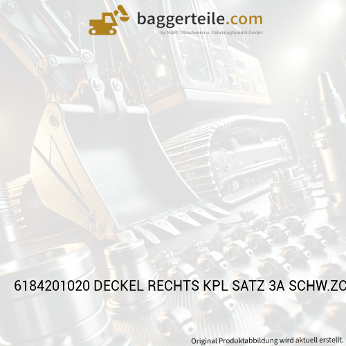 6184201020 DECKEL RECHTS KPL SATZ 3A SCHW.ZCHNG.