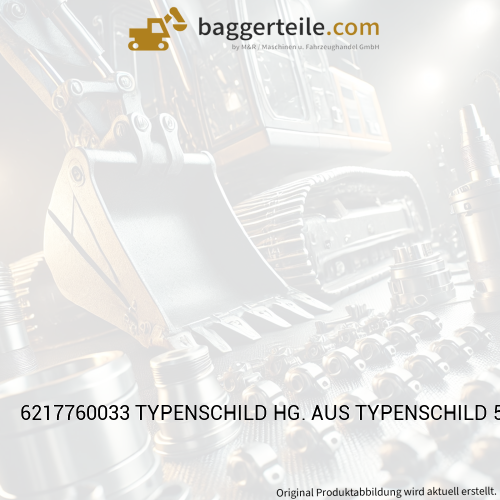 6217760033 TYPENSCHILD HG. AUS TYPENSCHILD 5300655047