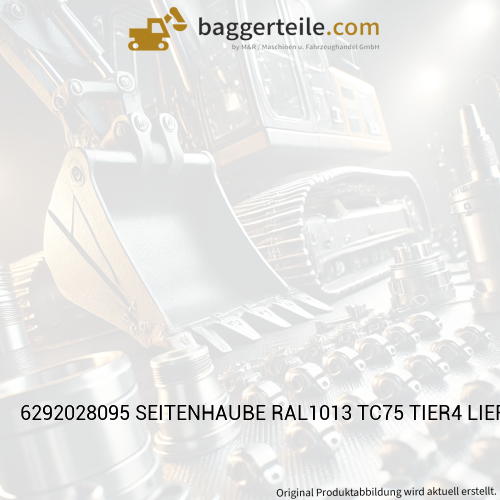 6292028095 SEITENHAUBE RAL1013 TC75 TIER4 LIEFERUMFANG - KOMP
