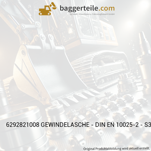 6292821008 GEWINDELASCHE - DIN EN 10025-2 - S355J2+N - 8X20X8