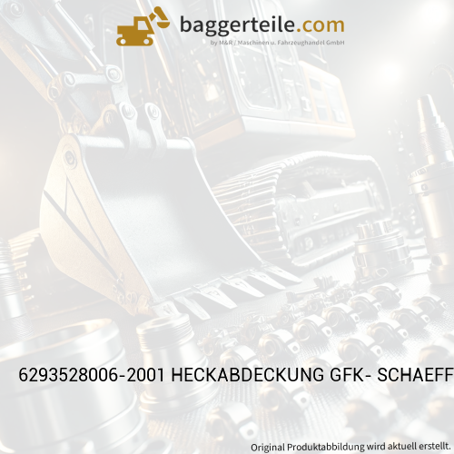 6293528006-2001 HECKABDECKUNG GFK- SCHAEFF ORANGE