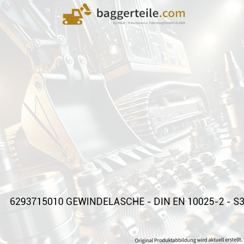 6293715010 GEWINDELASCHE - DIN EN 10025-2 - S355J2+N - 10X60X