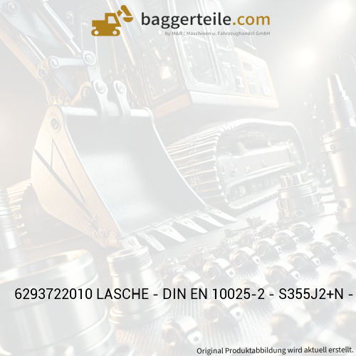 6293722010 LASCHE - DIN EN 10025-2 - S355J2+N - 6X65X100 - VE