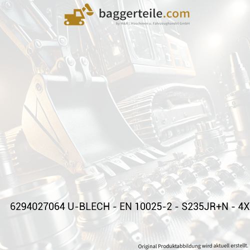 6294027064 U-BLECH - EN 10025-2 - S235JR+N - 4X272.5X314