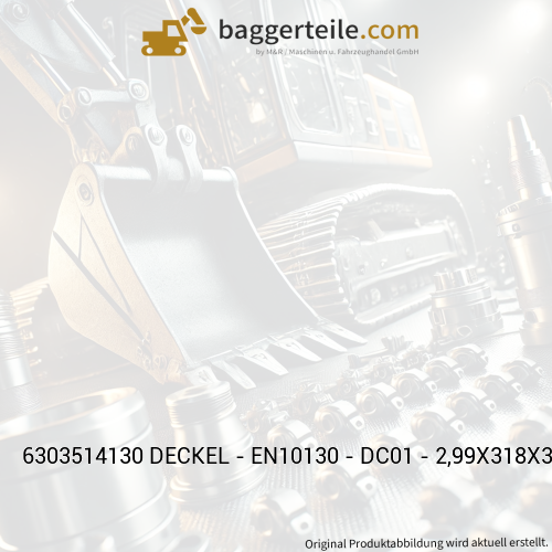 6303514130 DECKEL - EN10130 - DC01 - 2,99X318X330