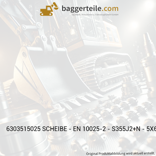 6303515025 SCHEIBE - EN 10025-2 - S355J2+N - 5X60X60 - VERZIN