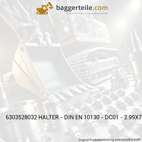 6303528032 HALTER - DIN EN 10130 - DC01 - 2.99X78X155 - VERZI