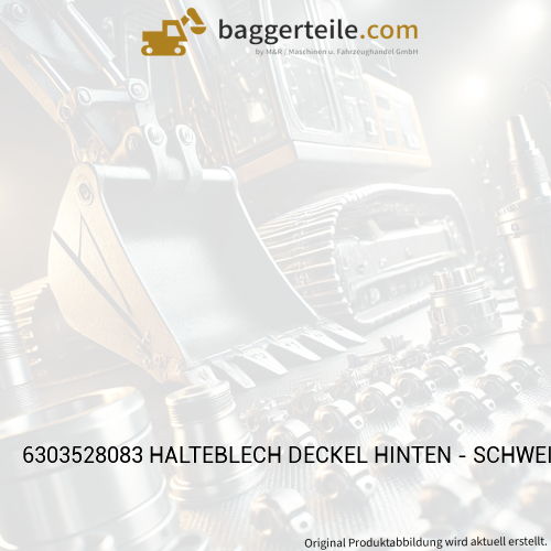 6303528083 HALTEBLECH DECKEL HINTEN - SCHWEISSZEICHNUNG - VER