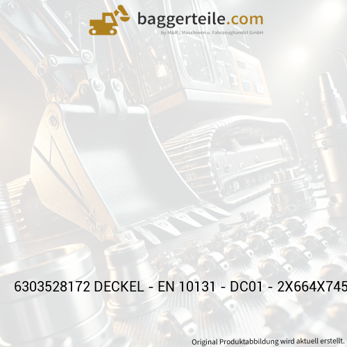 6303528172 DECKEL - EN 10131 - DC01 - 2X664X745