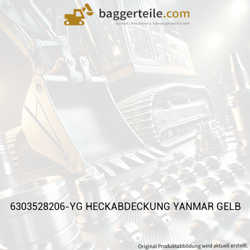 6303528206-YG HECKABDECKUNG YANMAR GELB