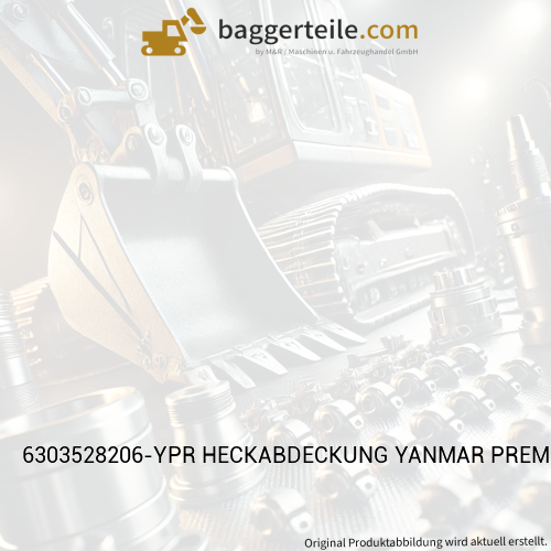 6303528206-YPR HECKABDECKUNG YANMAR PREMIUM ROT
