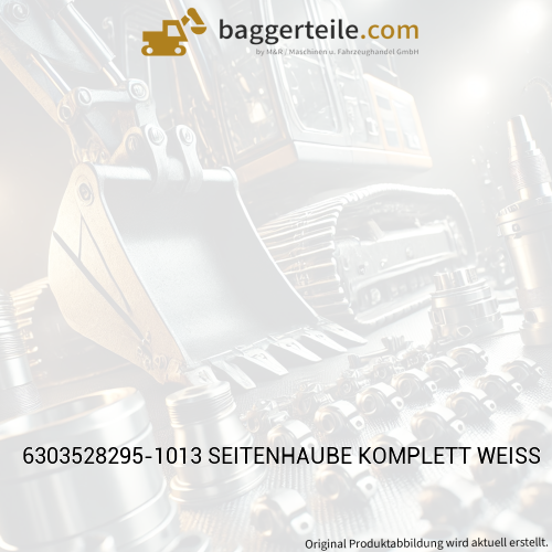 6303528295-1013 SEITENHAUBE KOMPLETT WEISS