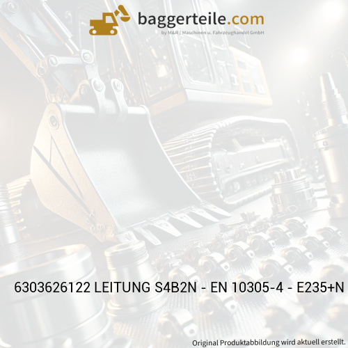 6303626122 LEITUNG S4B2N - EN 10305-4 - E235+N - 8X1.5X620 -