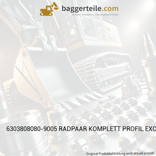 6303808080-9005 RADPAAR KOMPLETT PROFIL EXCAVATOR 275/70R22.5