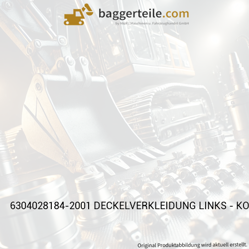6304028184-2001 DECKELVERKLEIDUNG LINKS - KOMPLETT - LIEFERUMFANG