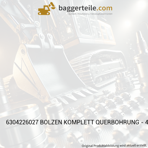 6304226027 BOLZEN KOMPLETT QUERBOHRUNG - 40X230 - SCHWEISSZEI