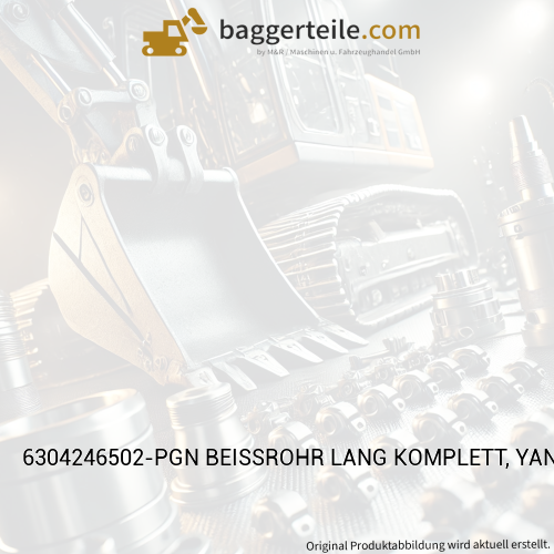 6304246502-PGN BEISSROHR LANG KOMPLETT, YANMAR GRAU NAVY