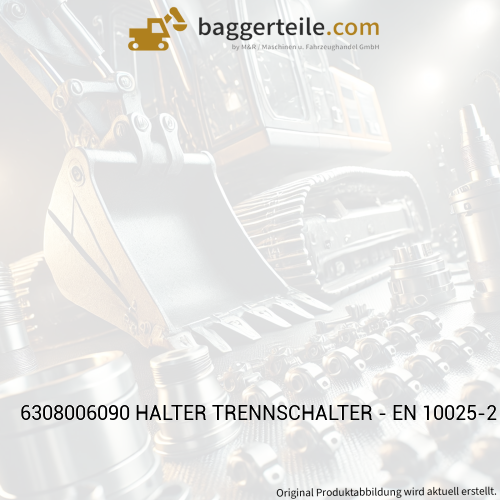 6308006090 HALTER TRENNSCHALTER - EN 10025-2 - S355J2C+N - 5X