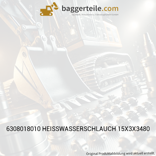 6308018010 HEISSWASSERSCHLAUCH 15X3X3480