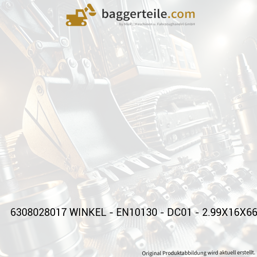 6308028017 WINKEL - EN10130 - DC01 - 2.99X16X66 - VERZINKT