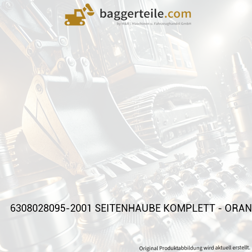6308028095-2001 SEITENHAUBE KOMPLETT - ORANGE