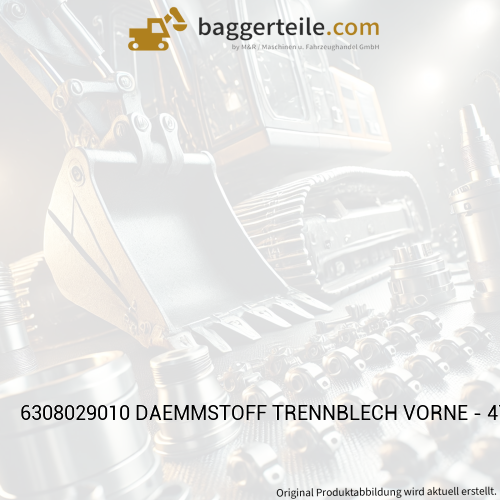 6308029010 DAEMMSTOFF TRENNBLECH VORNE - 471SK - 10X377X465