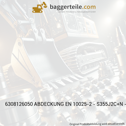 6308126050 ABDECKUNG EN 10025-2 - S355J2C+N - 2X276X600
