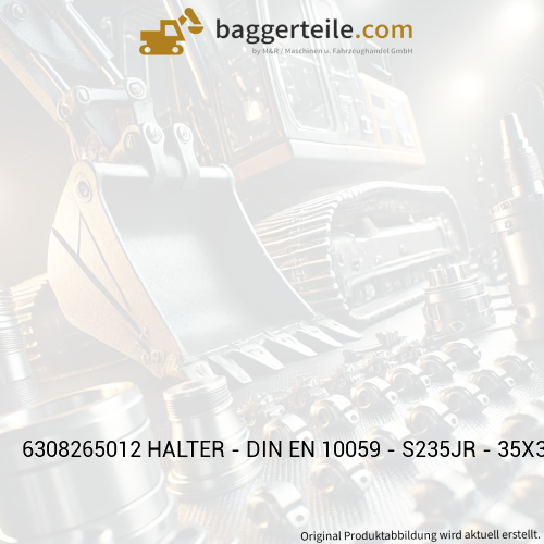 6308265012 HALTER - DIN EN 10059 - S235JR - 35X35X38 - VERZIN