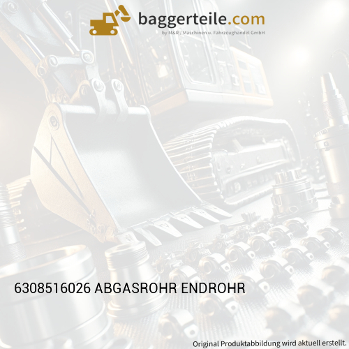 6308516026 ABGASROHR ENDROHR