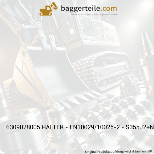 6309028005 HALTER - EN10029/10025-2 - S355J2+N - 6X77X116 - V