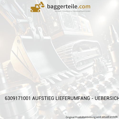 6309171001 AUFSTIEG LIEFERUMFANG - UEBERSICHTSZEICHNUNG