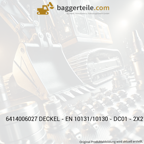 6414006027 DECKEL - EN 10131/10130 - DC01 - 2X219X410