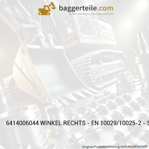 6414006044 WINKEL RECHTS - EN 10029/10025-2 - S235JR+N - 4X10
