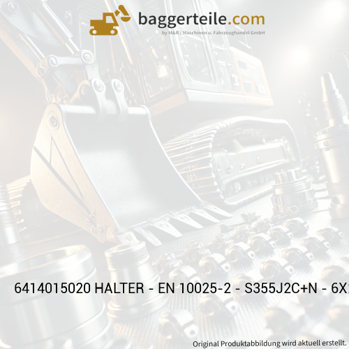 6414015020 HALTER - EN 10025-2 - S355J2C+N - 6X233X253 - VERZ