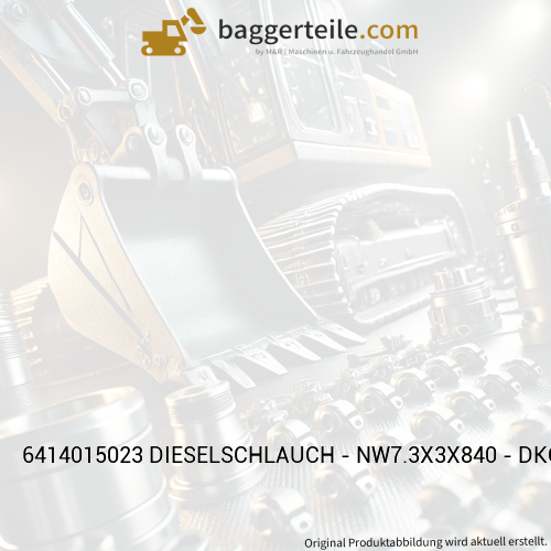 6414015023 DIESELSCHLAUCH - NW7.3X3X840 - DKO 10L 45§