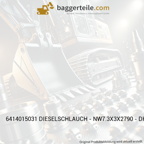 6414015031 DIESELSCHLAUCH - NW7.3X3X2790 - DKO 10L 45§