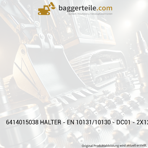 6414015038 HALTER - EN 10131/10130 - DC01 - 2X128X189 - VERZI
