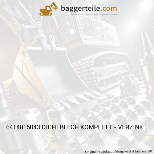 6414015043 DICHTBLECH KOMPLETT - VERZINKT